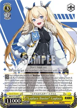 “Laplace Buster” Laplace #NIK/S117-E024 · Weiss Schwarz