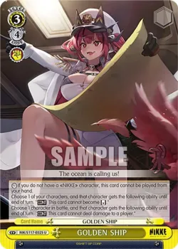 GOLDEN SHIP #NIK/S117-E025 · Weiss Schwarz