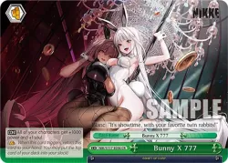 Bunny X 777 #NIK/S117-E056 · Weiss Schwarz