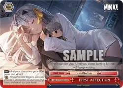 FIRST AFFECTION 「NIK/S117-E081」「EN」