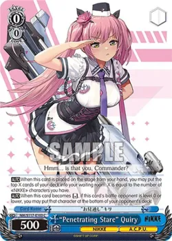 “Penetrating Stare” Quiry 「NIK/S117-E103」「EN」