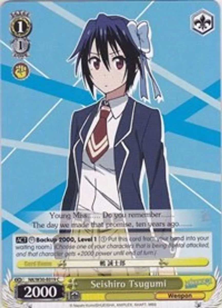 Seishiro Tsugumi 「NK/W30-E019」「EN」