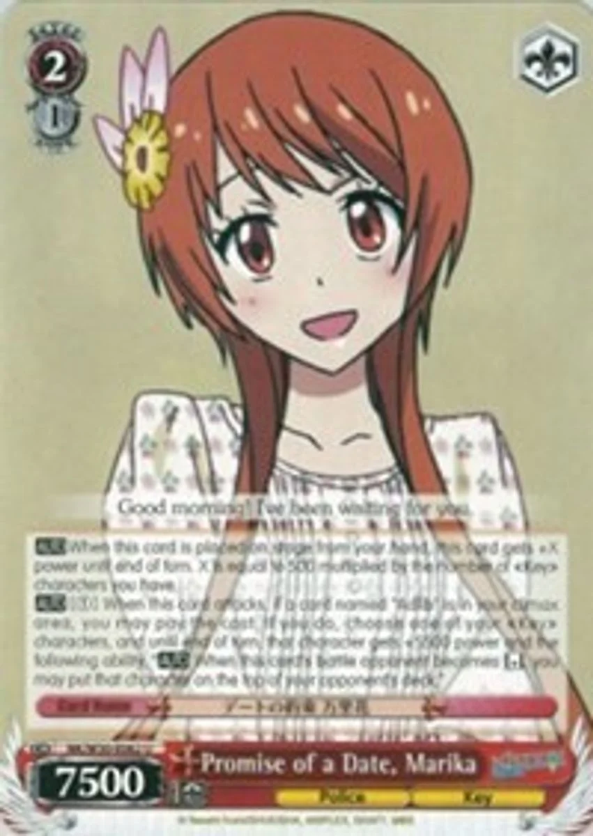 Promise of a Date, Marika 「NK/W30-E062」「EN」