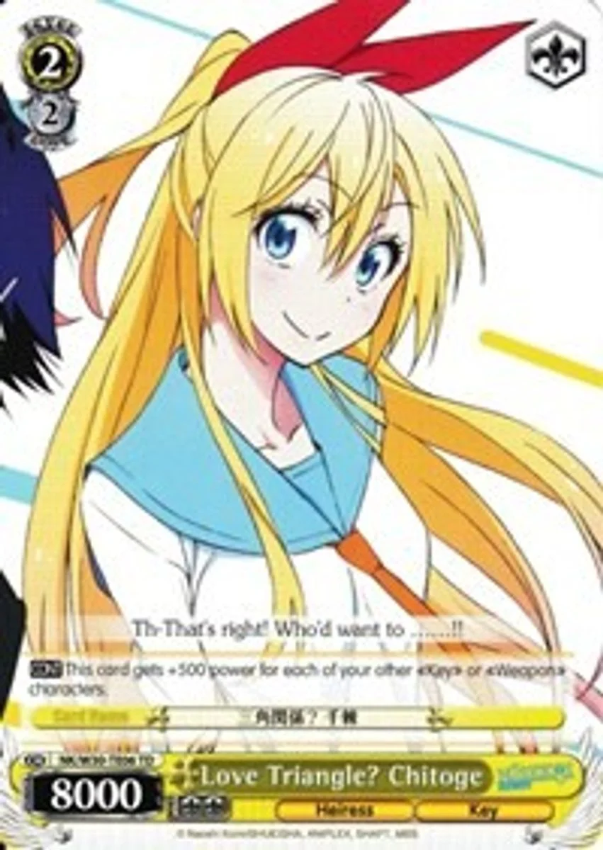 Love Triangle? Chitoge 「NK/W30-TE06」「EN」