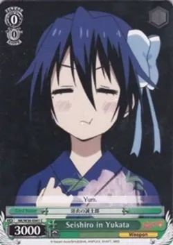 Seishiro in Yukata #NK/W30-E041 · Weiss Schwarz