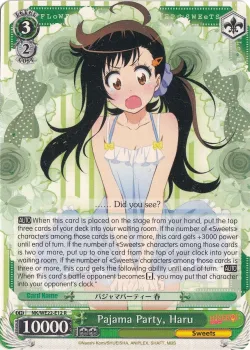 Pajama Party, Haru 「NK/WE22-E12」「EN」