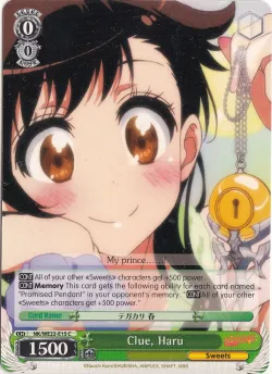 Clue, Haru 「NK/WE22-E15」「EN」