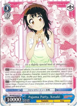 Pajama Party, Kosaki 「NK/WE22-E27」「EN」