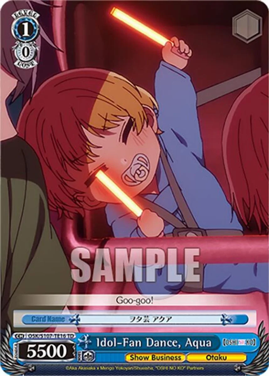 Idol-Fan Dance, Aqua 「OSK/S107-TE16」「EN」
