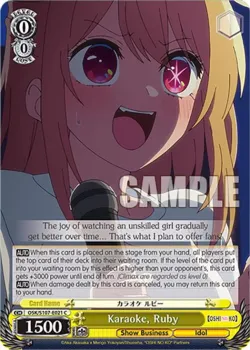 Karaoke, Ruby #OSK/S107-E021 · Weiss Schwarz