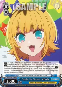 Popular Live Streamer, MEMcho 「OSK/S107-E087」「EN」