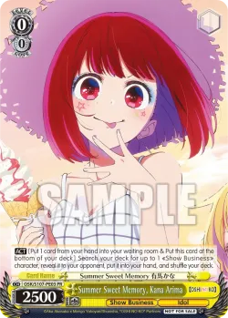 Summer Sweet Memory, Kana Arima 「OSK/S107-PE03」「EN」