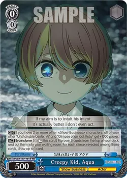 Creepy Kid, Aqua 「OSK/S107-TE13」「EN」