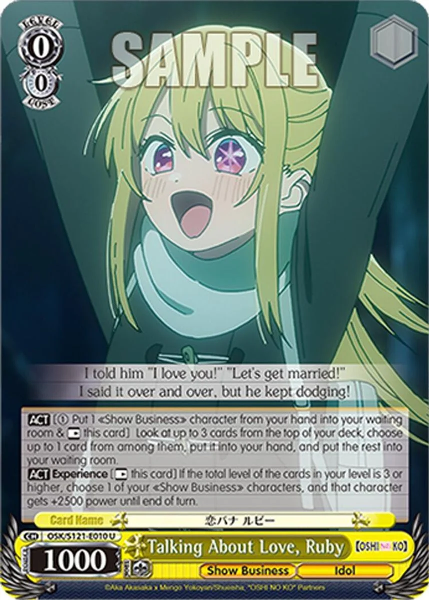Talking About Love, Ruby 「OSK/S121-E010」「EN」