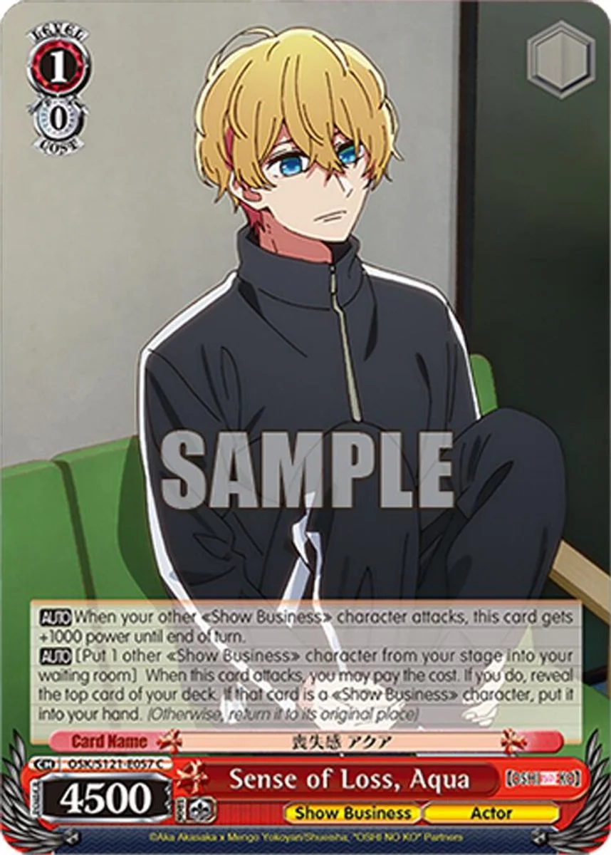 Sense of Loss, Aqua 「OSK/S121-E057」「EN」