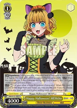 Happy Halloween! MEMcho #OSK/S121-E007 · Weiss Schwarz