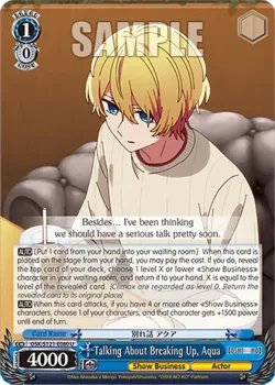 Talking About Breaking Up, Aqua 「OSK/S121-E080」「EN」