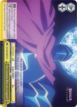 The Curtains Rise on a Legend #OVL/S62-E023 · Weiss Schwarz
