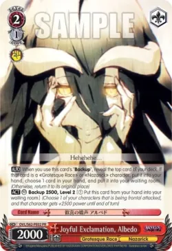 Joyful Exclamation, Albedo 「OVL/S62-PE02」「EN」