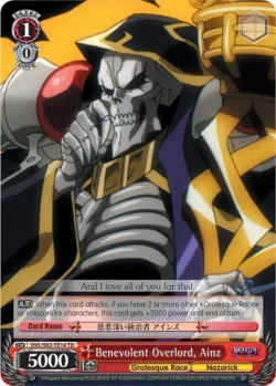 Benevolent Overlord, Ainz 「OVL/S62-TE14」「EN」