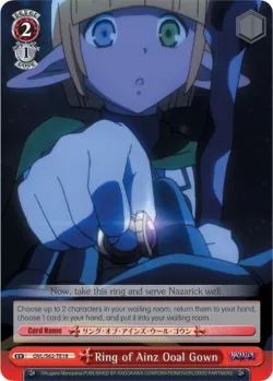 Ring of Ainz Ooal Gown 「OVL/S62-TE18」「EN」