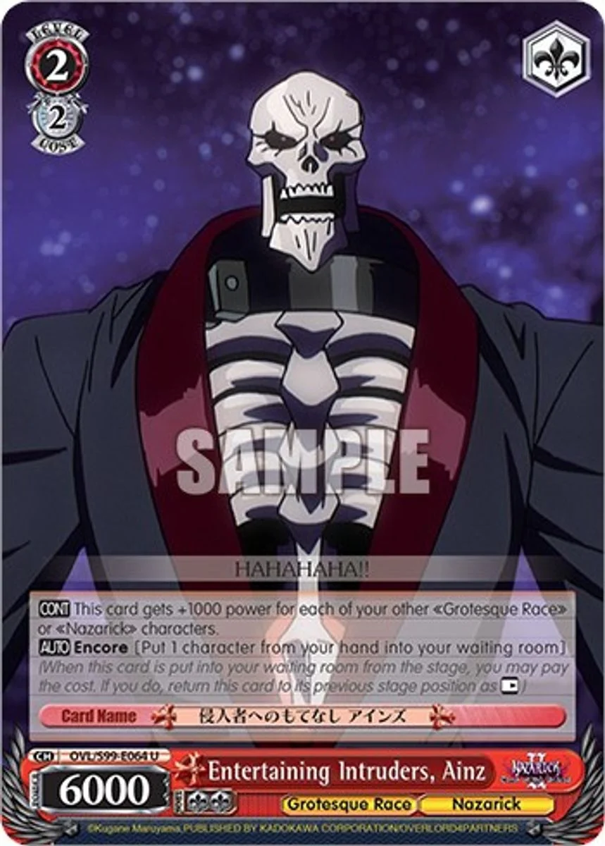 Entertaining Intruders, Ainz 「OVL/S99-E064」「EN」