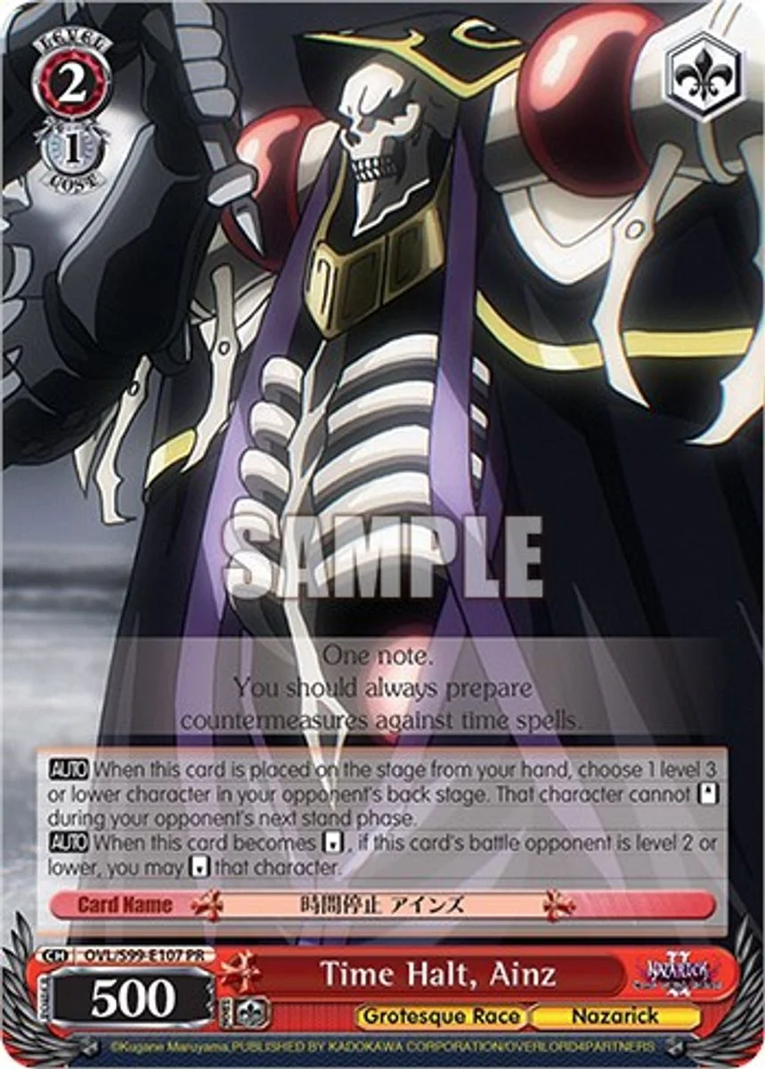 Time Halt, Ainz 「OVL/S99-E107」「EN」