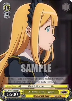 A New Life, Tuare #OVL/S99-E019 · Weiss Schwarz