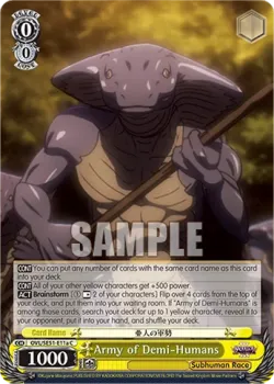 Army of Demi-Humans #OVL/SE51-E11a · Weiss Schwarz
