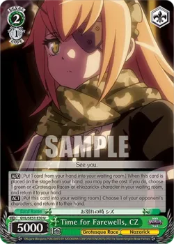 Time for Farewells, CZ 「OVL/SE51-E30」「EN」
