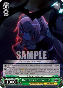 Duties as a Senior, CZ 「OVL/SE51-E32」「EN」