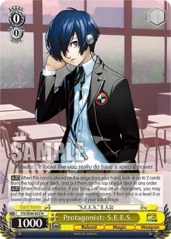 Protagonist: S.E.E.S. #P3/SE46-E02 · Weiss Schwarz