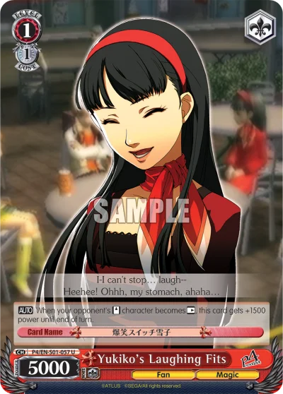 Yukiko's Laughing Fits 「P4/S01-057」「EN」