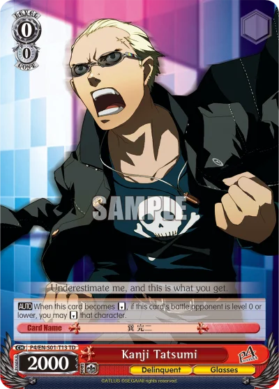 Kanji Tatsumi 「P4/S01-T13」「EN」