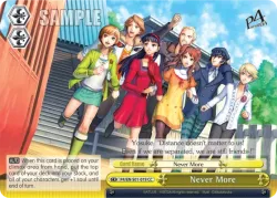 Never More #P4/S01-019 · Weiss Schwarz