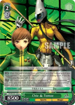 Chie & Tomoe #P4/S01-042 · Weiss Schwarz
