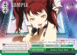 Active Teen Idol #P4/S01-050 · Weiss Schwarz
