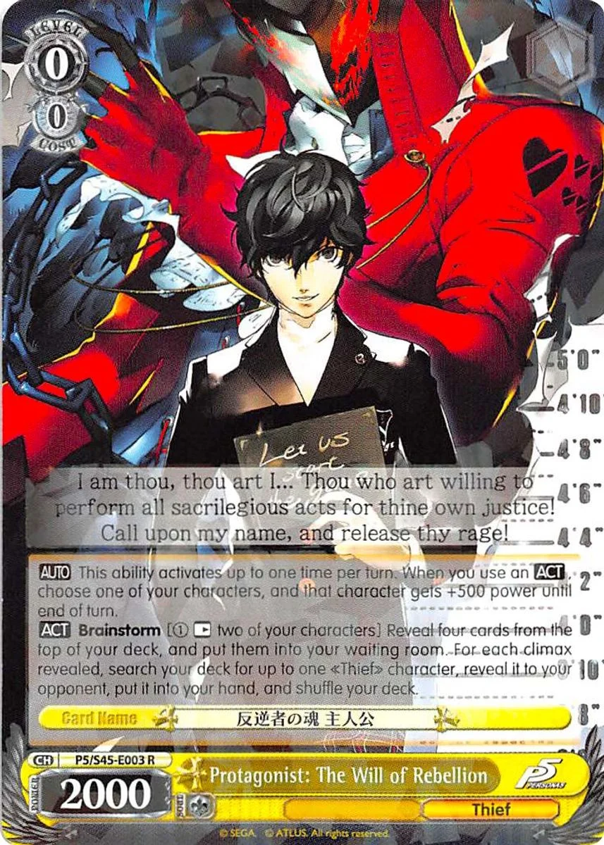 Protagonist: The Will of Rebellion 「P5/S45-E003」「EN」
