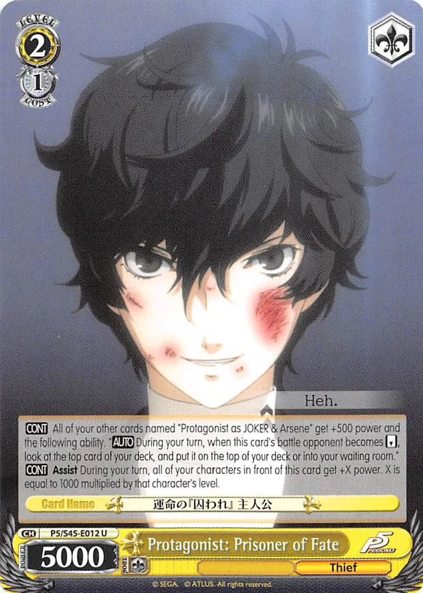 Protagonist: Prisoner of Fate 「P5/S45-E012」「EN」