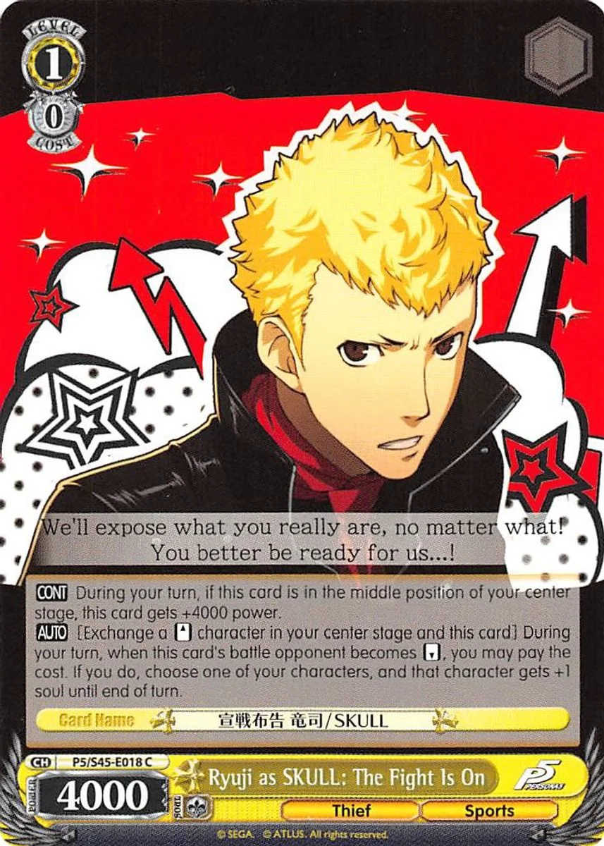 Ryuji as SKULL: The Fight Is On 「P5/S45-E018」「EN」