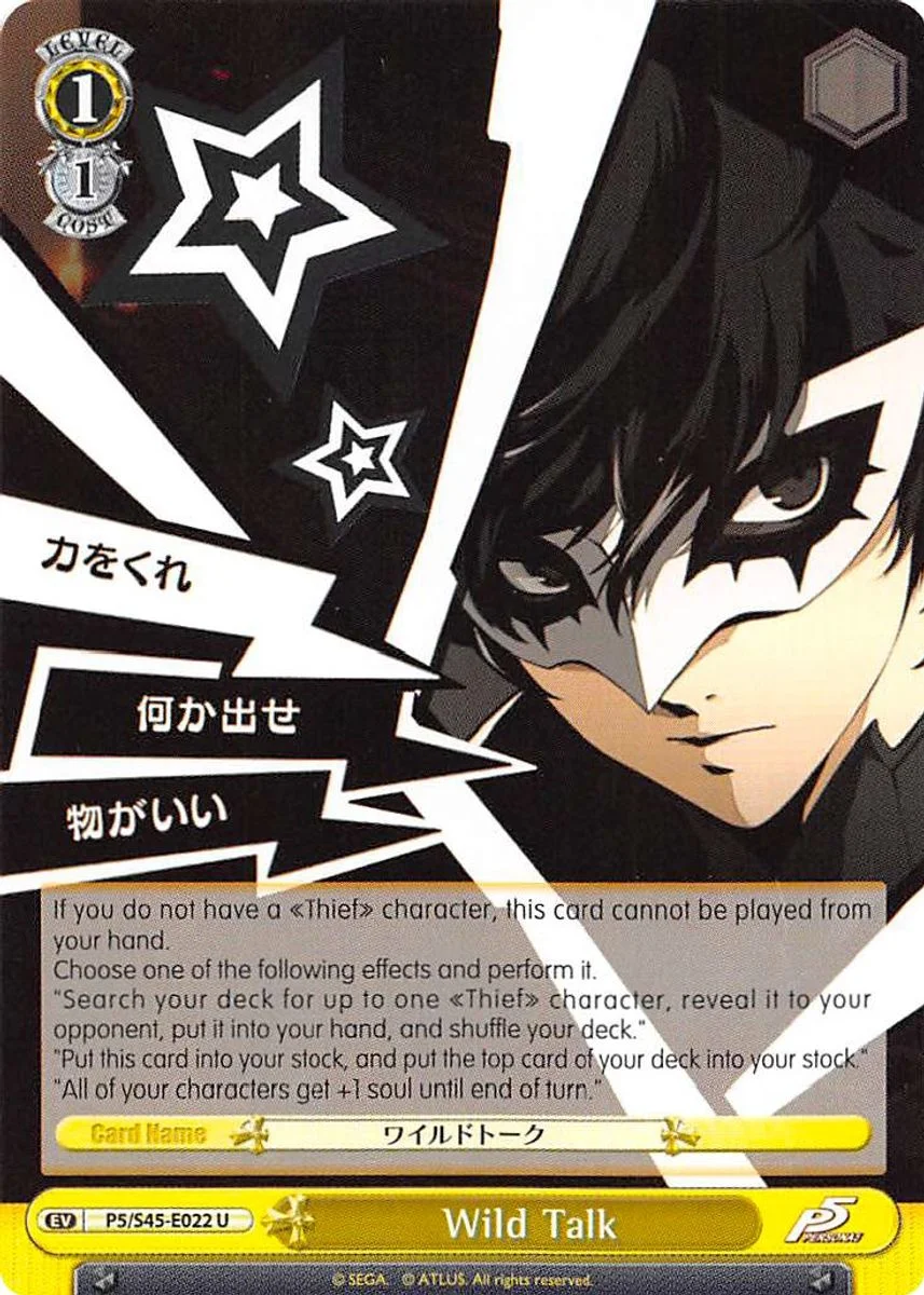 Wild Talk 「P5/S45-E022」「EN」