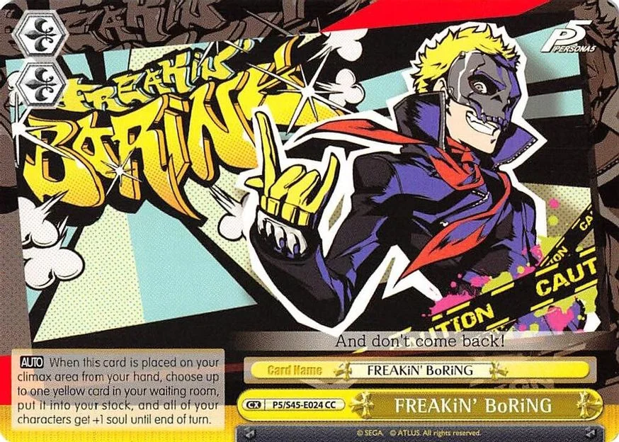 FREAKiN' BoRiNG 「P5/S45-E024」「EN」