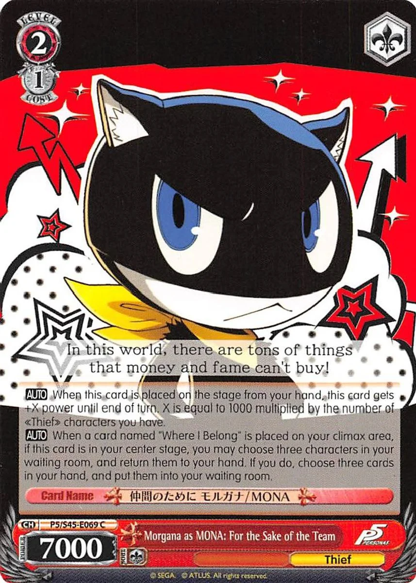 Morgana as MONA: For the Sake of the Team 「P5/S45-E069」「EN」