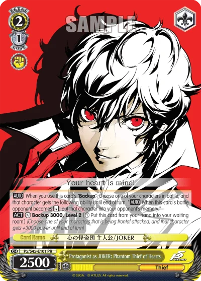 Protagonist as JOKER: Phantom Thief of Hearts 「P5/S45-E101」「EN」