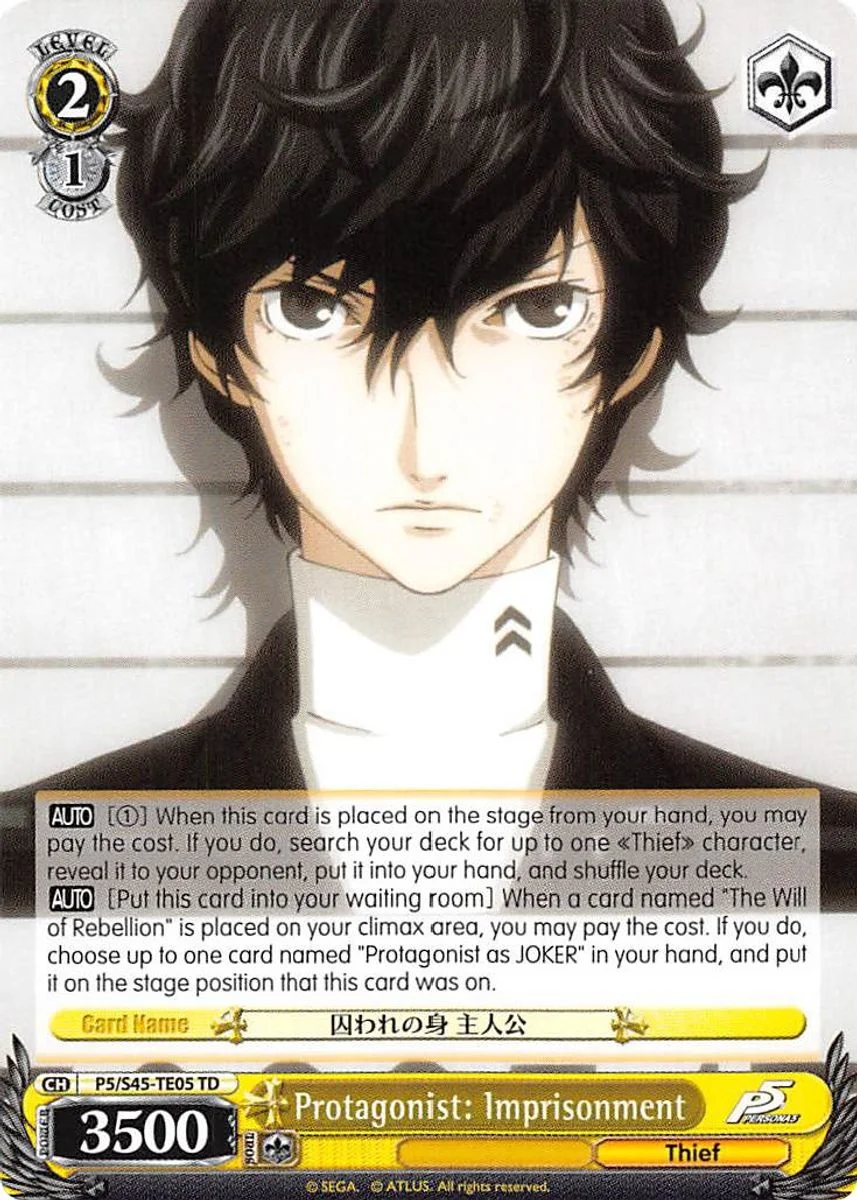 Protagonist: Imprisonment 「P5/S45-TE05」「EN」