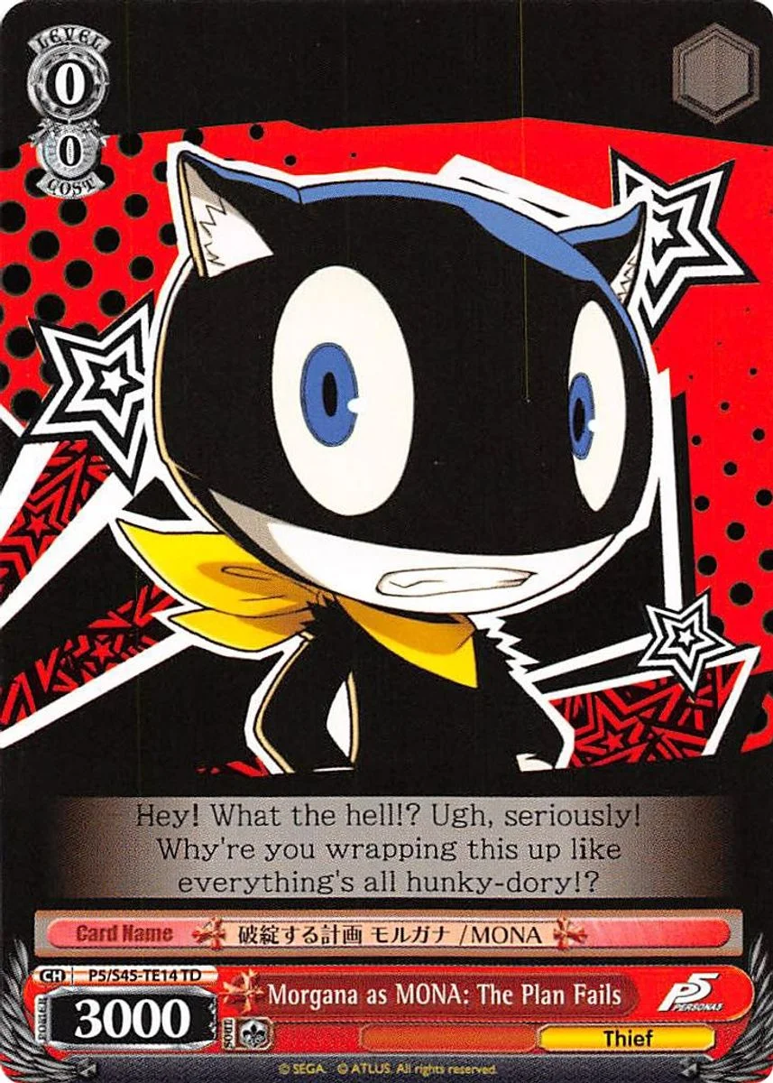 Morgana as MONA: The Plan Fails 「P5/S45-TE14」「EN」