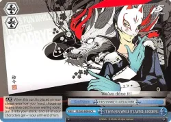 IT WAS FUN WHILE IT LASTED, GOODBYE. 「P5/S45-E099」「EN」