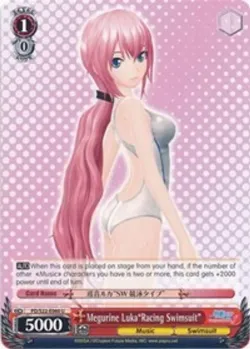 Megurine Luka"Racing Swimsuit" #PD/S22-E060 · Weiss Schwarz