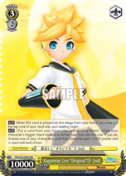 Kagamine Len "Original"(F 2nd) #PD/S29-E003 · Weiss Schwarz