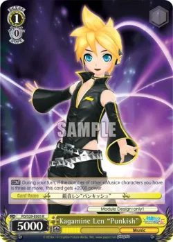 Kagamine Len "Punkish" #PD/S29-E005 · Weiss Schwarz